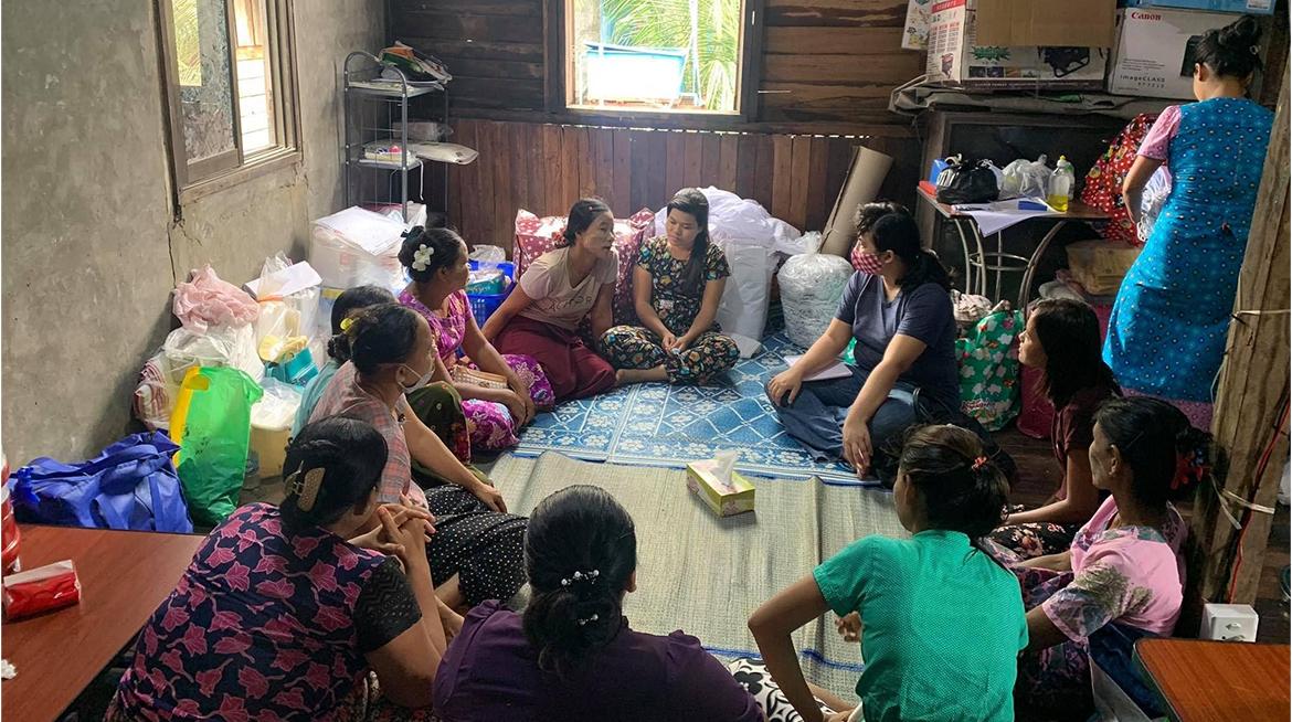 Call Me Today, People in Need’s partner, provides psycho-social counselling for migrant women. Photo | @Call Me Today